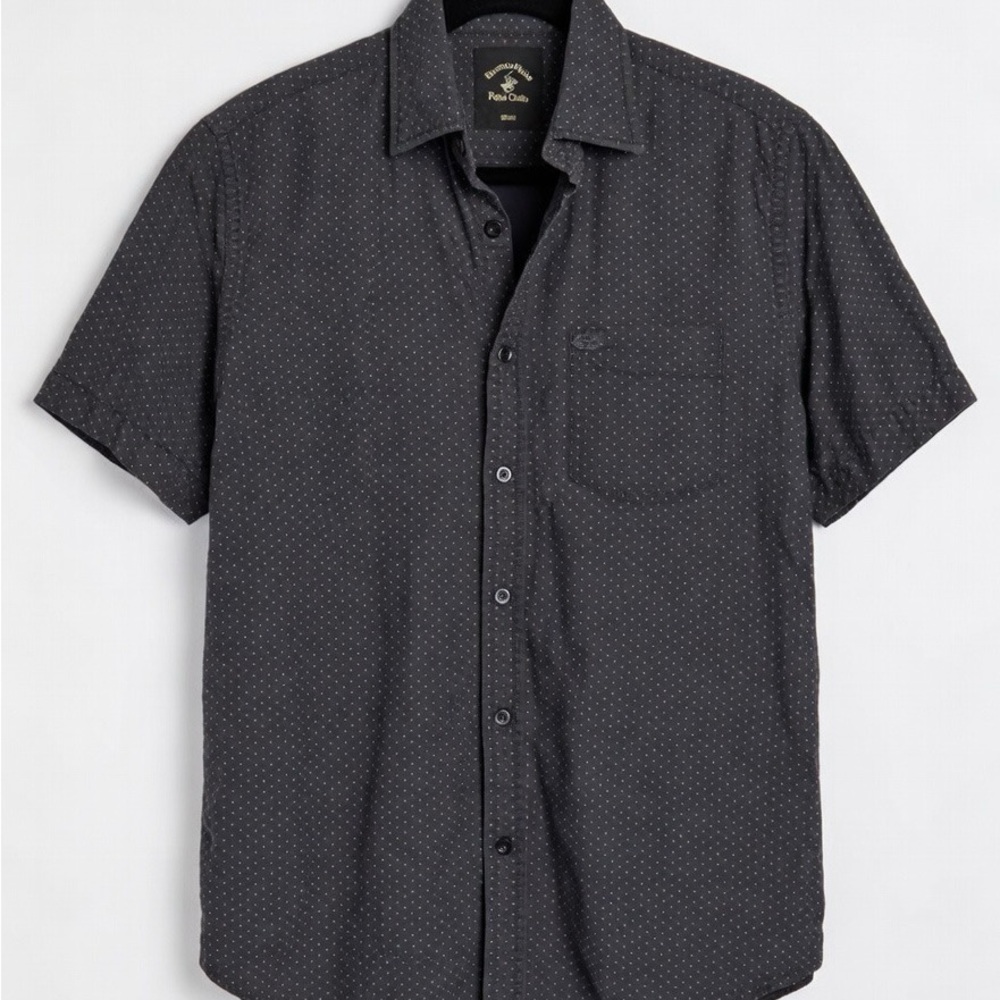 Lacoste Dark Gray Short Sleeve Shirt